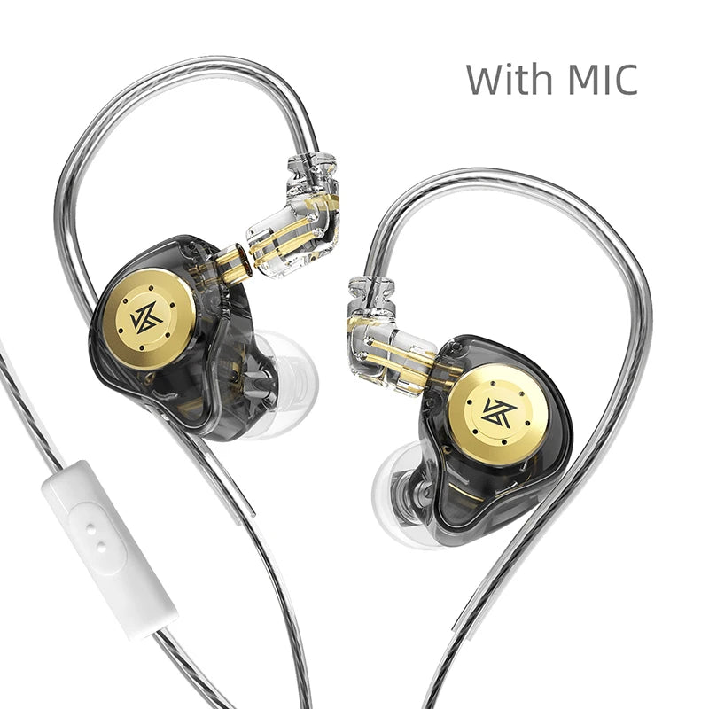 KZ EDX PRO 10mm Dual Magnetic Circuit Dynamic Drive Earphone HIFI Bass Earbud Sport Noise Cancelling Headset KZ EDXPRO ZST ES4
