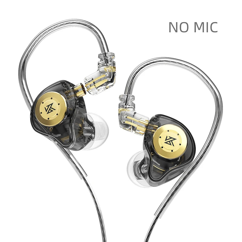KZ EDX PRO 10mm Dual Magnetic Circuit Dynamic Drive Earphone HIFI Bass Earbud Sport Noise Cancelling Headset KZ EDXPRO ZST ES4