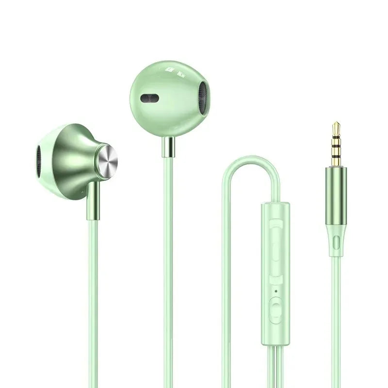 For Samsung Headphones HiFi Surround Sound In-ear USB Type C/3.5mm With wire control Wired Earplugs For Galaxy S24 S23 S22 Ultra