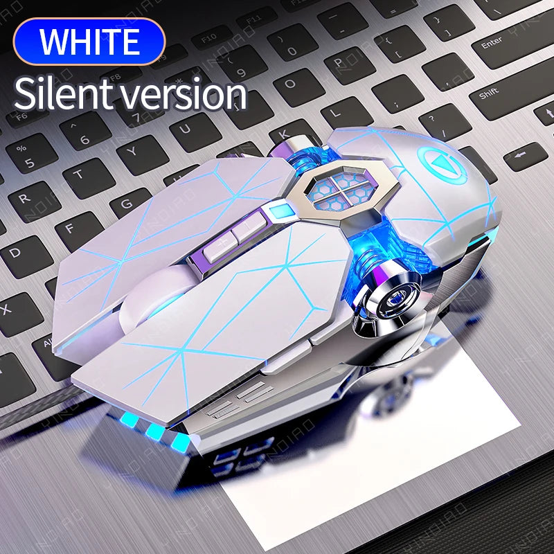 Wired Silent Gaming Mouse 3200DPI LED Backlit USB Optical Ergonomic Wired Mouse PC Gamer Computer Mouse For Laptop Games Mice