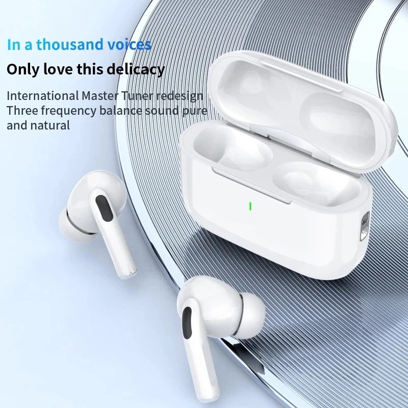 Air Pro ANC Wireless Earphone Bluetooth Headsets Pro 2 Active Noise Cancellation Wireless Charging TWS Earbuds Stereo With Box