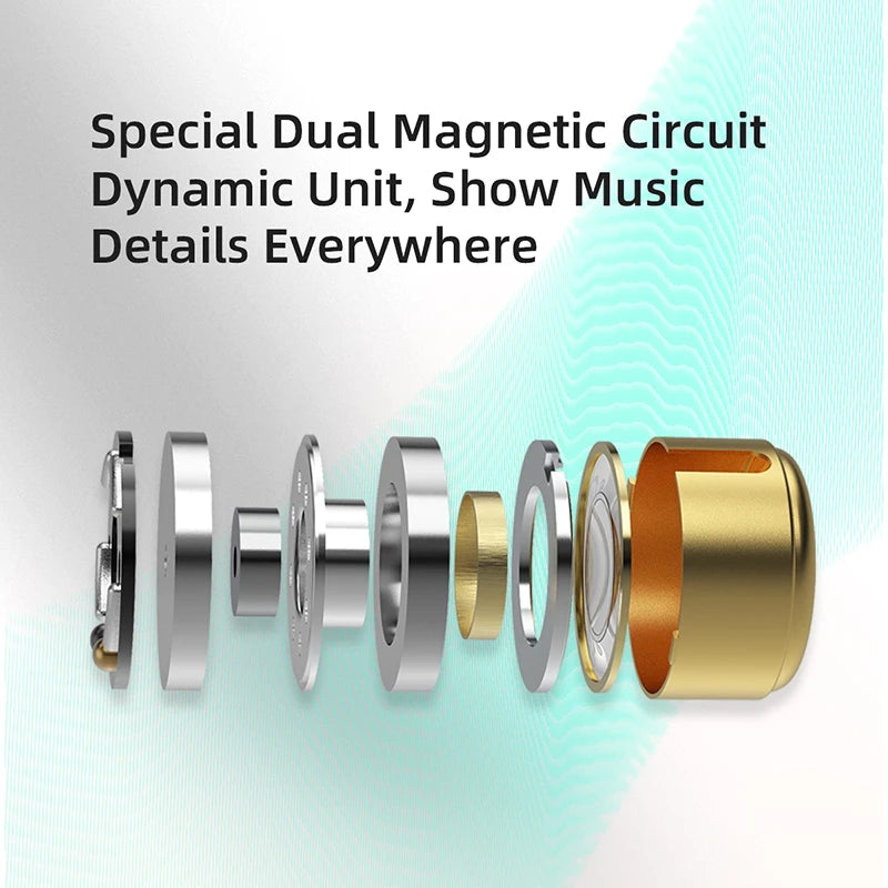 KZ EDX PRO 10mm Dual Magnetic Circuit Dynamic Drive Earphone HIFI Bass Earbud Sport Noise Cancelling Headset KZ EDXPRO ZST ES4