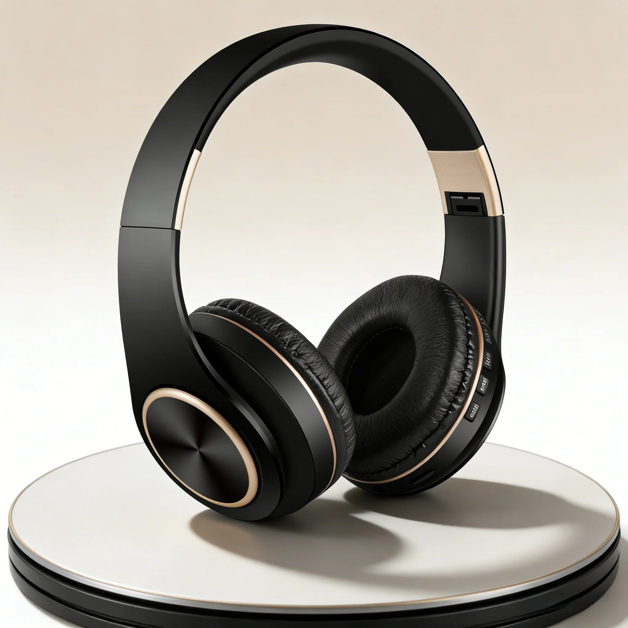 Over-ear Wireless Headphones Bluetooth 5.3 HiFi Stereo Low Late...