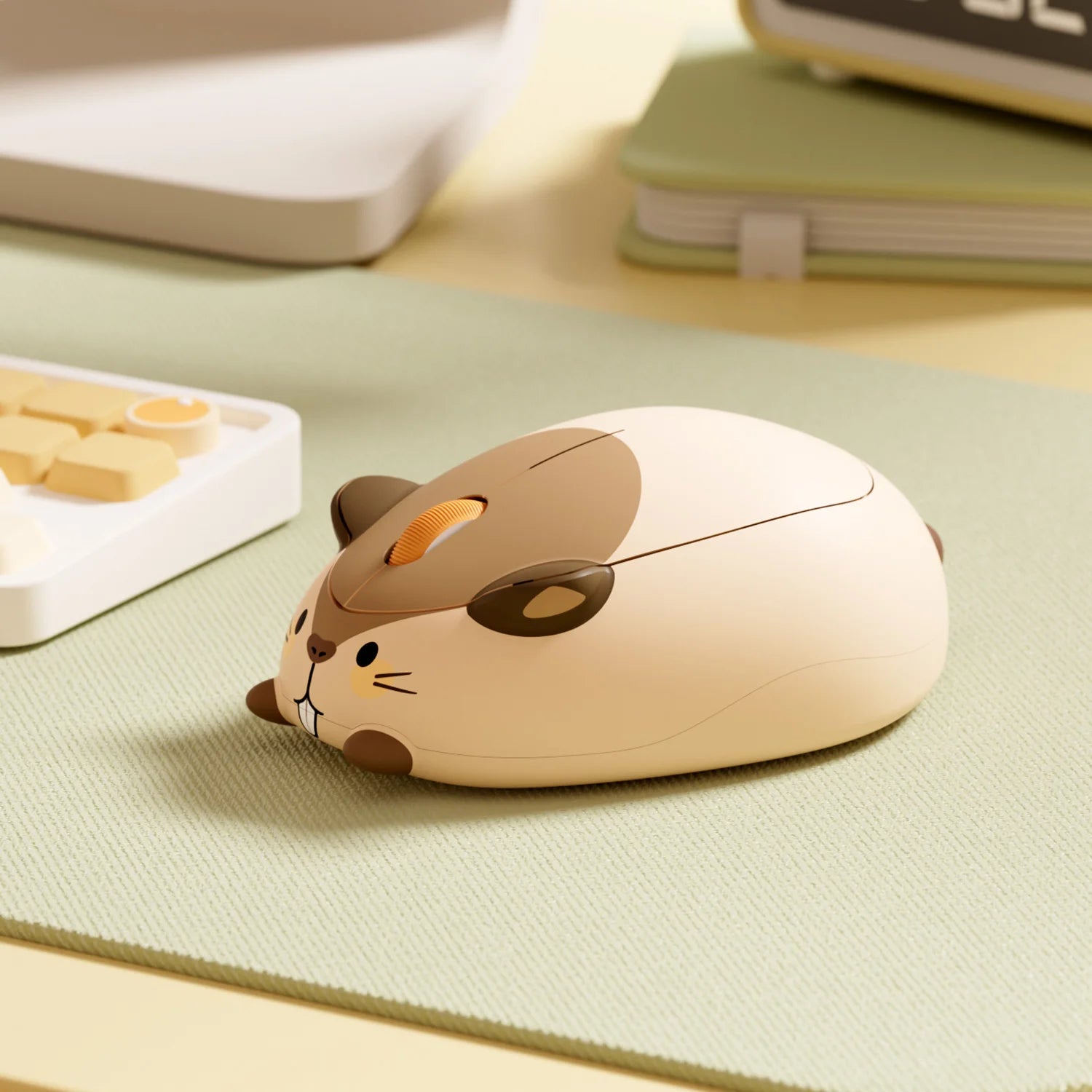Akko Cat Theme Mouse 2.4g/Bluetooth Wireless Ergonomic 3200 DPI Kawaii Mice Kid  Cute Gifts For Gaming Office PC Laptop