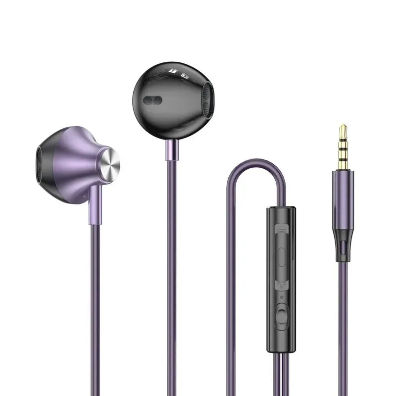 For Samsung Headphones HiFi Surround Sound In-ear USB Type C/3.5mm With wire control Wired Earplugs For Galaxy S24 S23 S22 Ultra