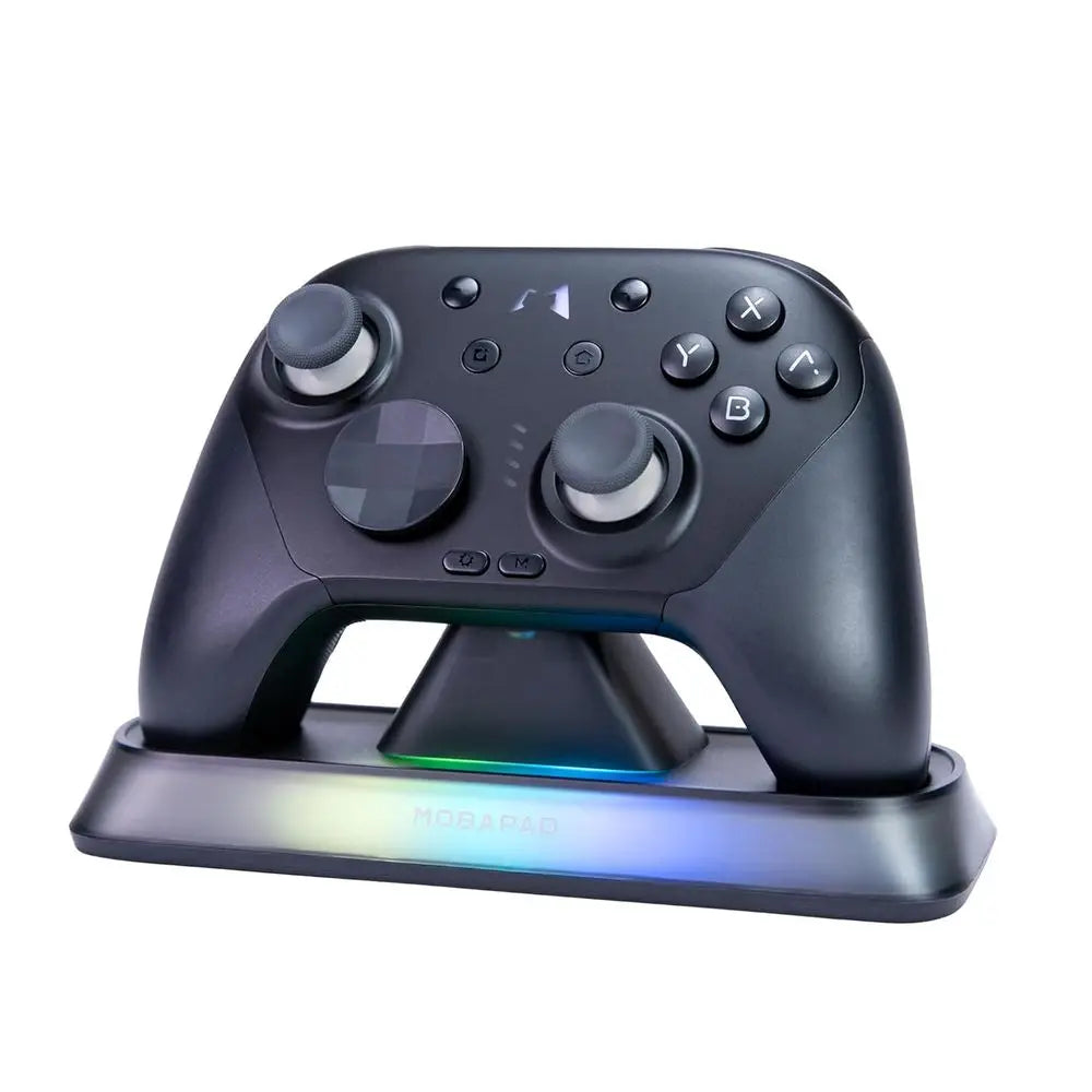 Wireless Controller with HD Rumble, Zero Drift Joystick, Charging Dock, Turbo & Programmable Buttons for Gaming Consoles