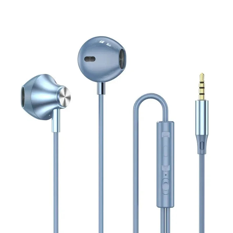For Samsung Headphones HiFi Surround Sound In-ear USB Type C/3.5mm With wire control Wired Earplugs For Galaxy S24 S23 S22 Ultra