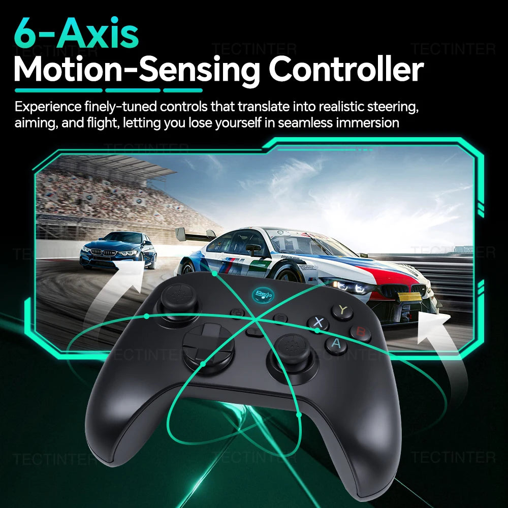 Wireless BT Controller For Nintendo Switch 2 Gamepad Hall Effect Joystick For Switch/PS3/PS4/Android/PC/IOS Gaming Accessories